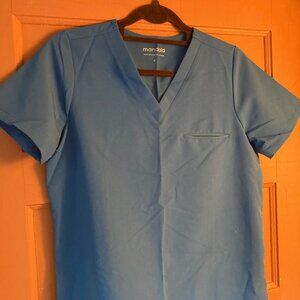 Royal Blue Mandala Scrub set - top&bottom